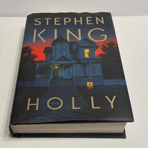First Edition Stephen King 'Holly' Hardcover Book